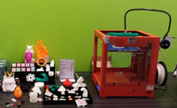3D Printer and printed models